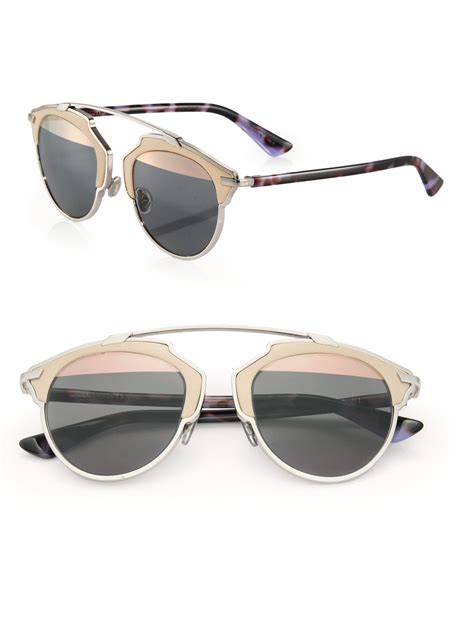 dior so real metal & plastic sunglasses|Dior so real 48mm sunglasses.